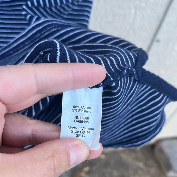 J.‎ Crew Striped Tank Dress Size Small - Picture 4 of 6